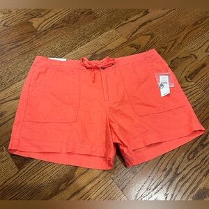 GAP Linen Button-Down Shorts